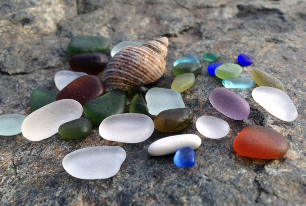 step by step instructions for making your own sea glass from